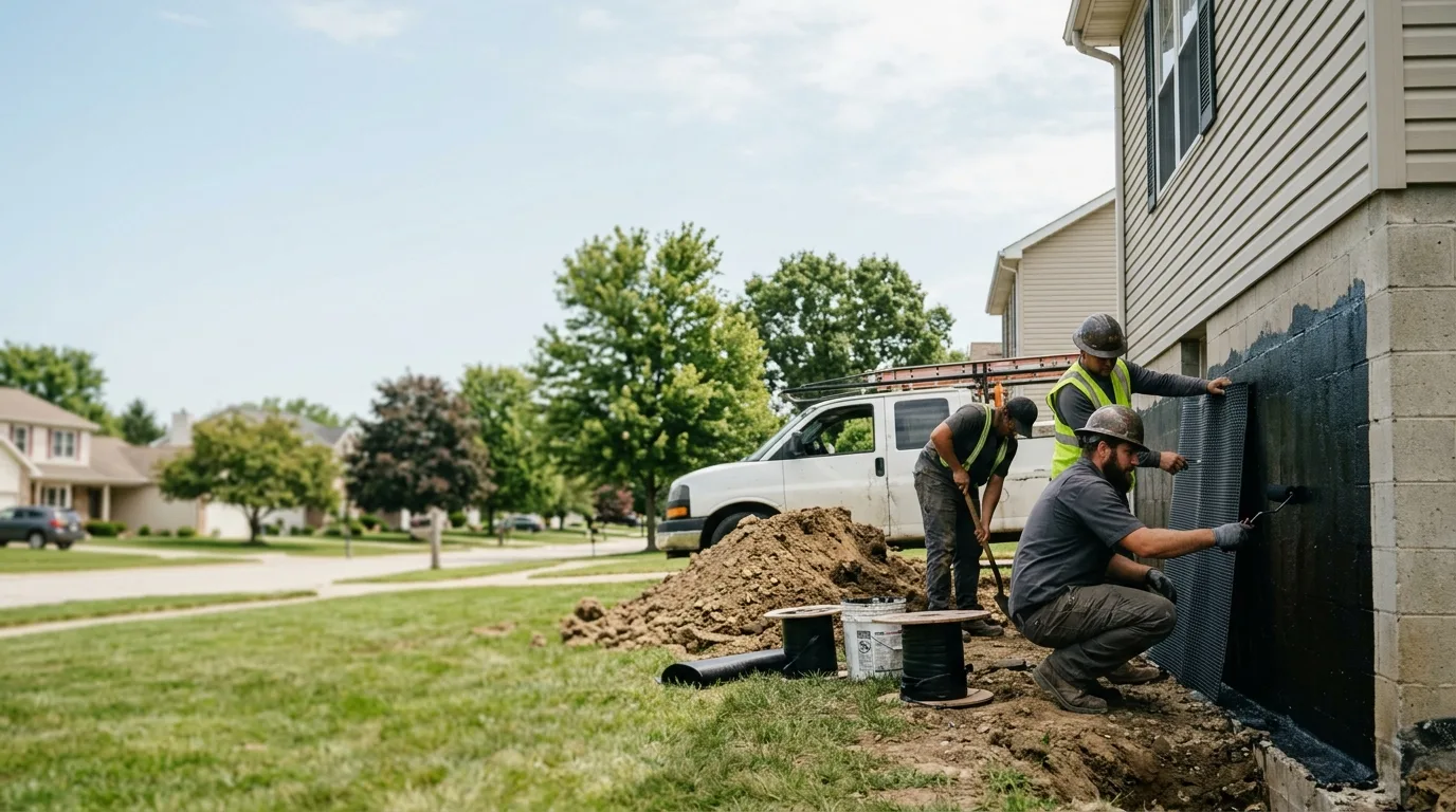 Basement Waterproofing in Rockbridge, OH near me